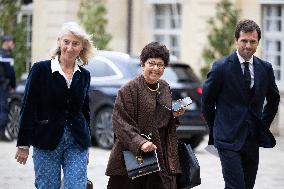 Meeting of newly-appointed ministers at Matignon - Paris