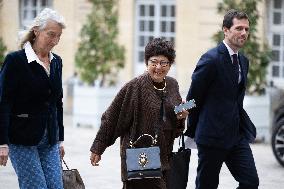 Meeting of newly-appointed ministers at Matignon - Paris