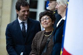 Meeting of newly-appointed ministers at Matignon - Paris