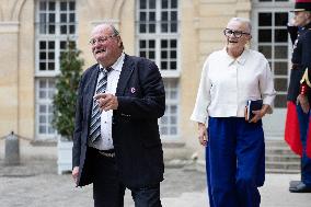 Meeting of newly-appointed ministers at Matignon - Paris