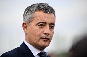 Gerald Darmanin visits the South Paris Region Penitentiary Center - Reau