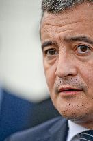 Gerald Darmanin visits the South Paris Region Penitentiary Center - Reau