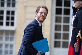 Meeting of newly-appointed ministers at Matignon - Paris