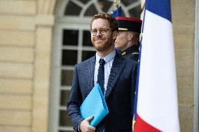 Meeting of newly-appointed ministers at Matignon - Paris