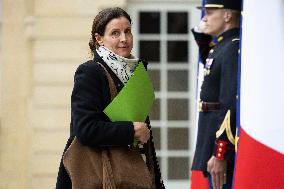 Meeting of newly-appointed ministers at Matignon - Paris