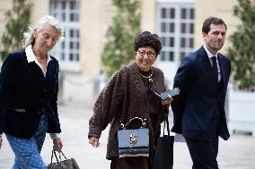 Meeting of newly-appointed ministers at Matignon - Paris