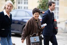 Meeting of newly-appointed ministers at Matignon - Paris