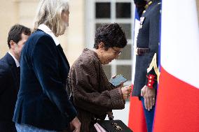 Meeting of newly-appointed ministers at Matignon - Paris