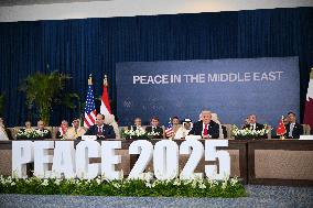 Sharm El-Sheikh Peace Summit in The Egypt
