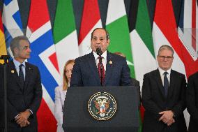 Sharm El-Sheikh Peace Summit in The Egypt