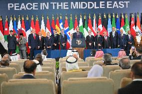 Sharm El-Sheikh Peace Summit in The Egypt