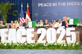 Sharm El-Sheikh Peace Summit in The Egypt