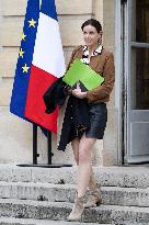 Meeting of newly-appointed ministers at Matignon - Paris