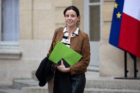 Meeting of newly-appointed ministers at Matignon - Paris