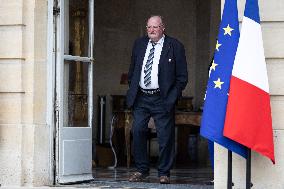 Meeting of newly-appointed ministers at Matignon - Paris