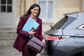 Meeting of newly-appointed ministers at Matignon - Paris
