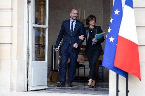 Meeting of newly-appointed ministers at Matignon - Paris