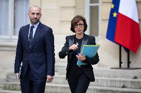Meeting of newly-appointed ministers at Matignon - Paris