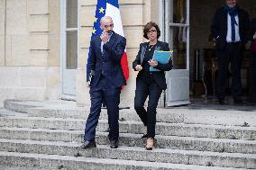 Meeting of newly-appointed ministers at Matignon - Paris