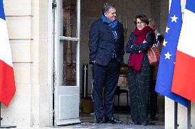 Meeting of newly-appointed ministers at Matignon - Paris