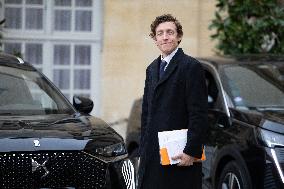 Meeting of newly-appointed ministers at Matignon - Paris