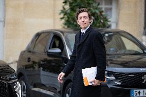 Meeting of newly-appointed ministers at Matignon - Paris