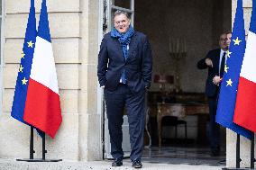 Meeting of newly-appointed ministers at Matignon - Paris