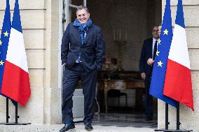Meeting of newly-appointed ministers at Matignon - Paris
