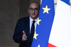 Meeting of newly-appointed ministers at Matignon - Paris