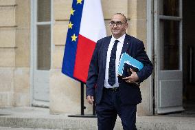 Meeting of newly-appointed ministers at Matignon - Paris