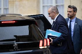 Meeting of newly-appointed ministers at Matignon - Paris