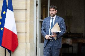 Meeting of newly-appointed ministers at Matignon - Paris