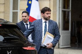 Meeting of newly-appointed ministers at Matignon - Paris