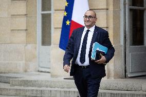 Meeting of newly-appointed ministers at Matignon - Paris