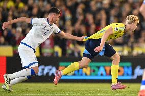 WORLD CUP QUALIFYER SWEDEN-KOSOVO