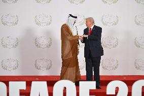 Sharm El-Sheikh Peace Summit in The Egypt