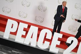 Sharm El-Sheikh Peace Summit in The Egypt