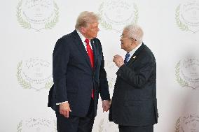 Sharm El-Sheikh Peace Summit in The Egypt