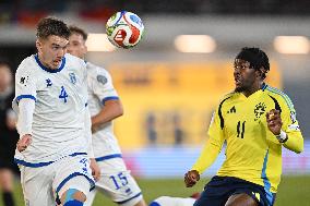 WORLD CUP QUALIFYER SWEDEN-KOSOVO