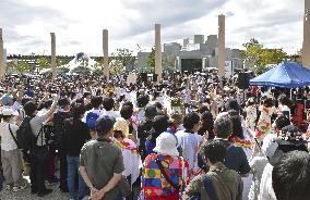 Final day of Osak expo