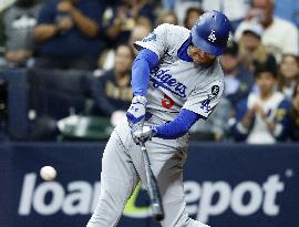 Baseball: Championship Series between Dodgers and Brewers