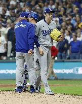 Baseball: Championship Series between Dodgers and Brewers