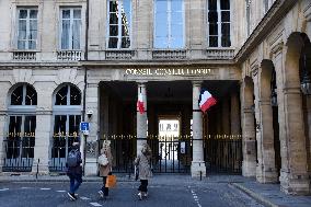 Illustration The Constitutional Council - Paris