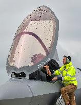 King Philippe At F-35 Delivery Ceremony - Florennes