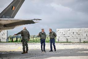 King Philippe At F-35 Delivery Ceremony - Florennes