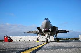 King Philippe At F-35 Delivery Ceremony - Florennes