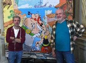 Asterix En Lusitanie Press Conference - Paris