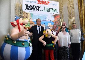 Asterix En Lusitanie Press Conference - Paris