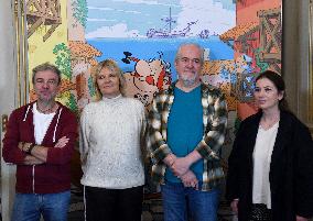 Asterix En Lusitanie Press Conference - Paris
