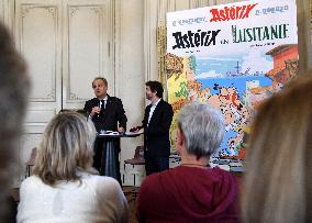Asterix En Lusitanie Press Conference - Paris
